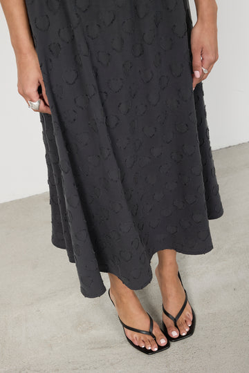 Spódnica Melani Washed Black Petite