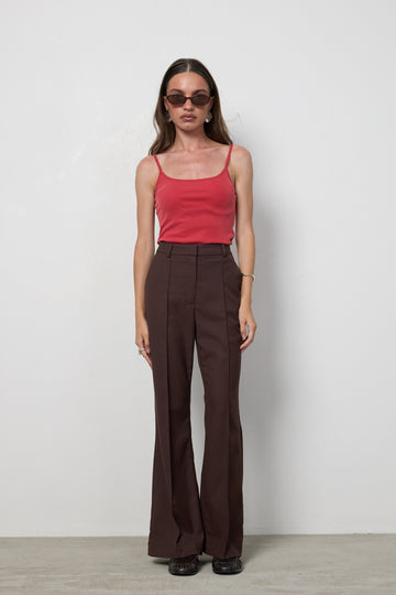 Spodnie Flaro Brown Petite
