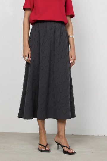 Spódnica Melani Washed Black Petite