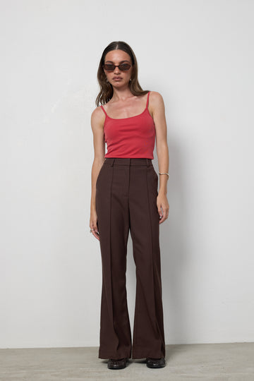 Spodnie Flaro Brown Petite