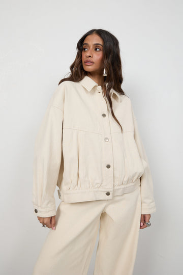 Kurtka Jean Natural Petite