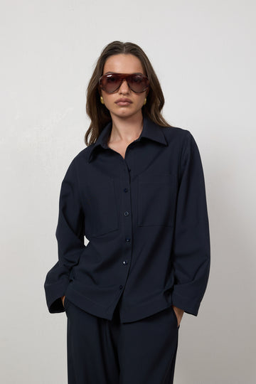 Koszula Gala Midnight Navy Petite