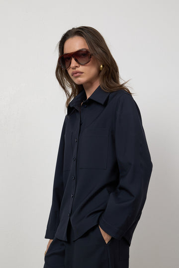 Koszula Gala Midnight Navy Petite