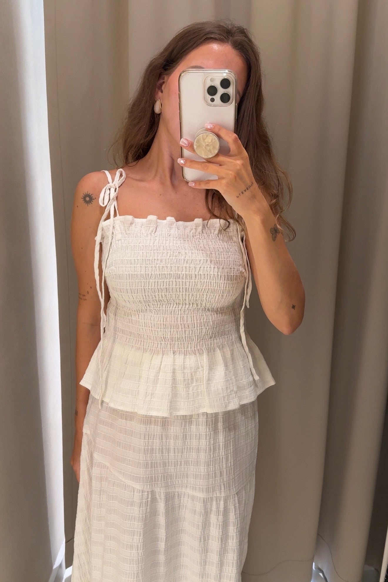 Top Fuerta Cream Petite