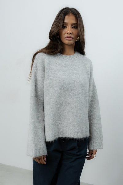 Sweter Ismo Light Grey Petite