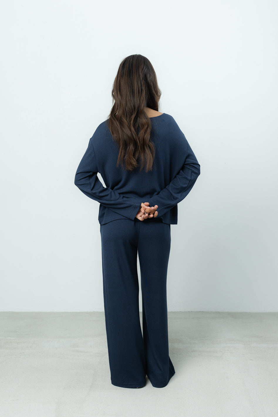 Longsleeve Loren Navy Petite
