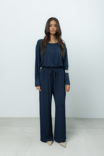 Longsleeve Loren Navy Petite