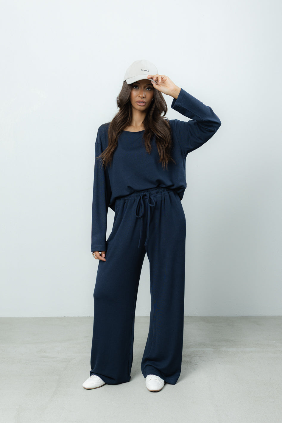 Longsleeve Loren Navy Petite