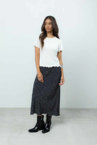 T-shirt Gaia White Petite
