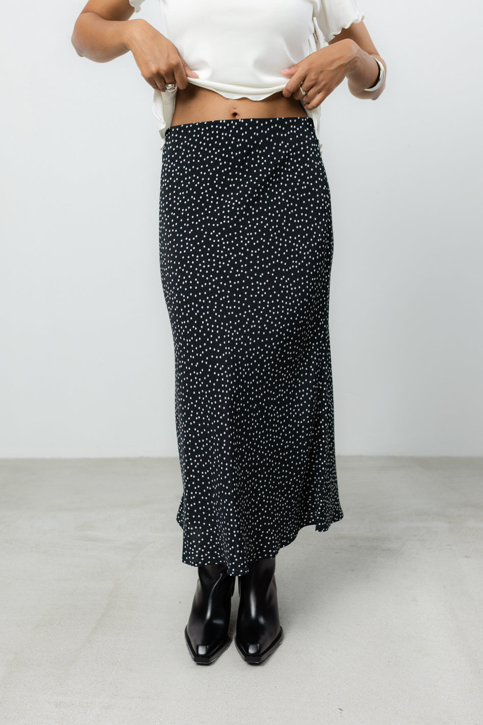 Spódnica Brina Black Dots Petite