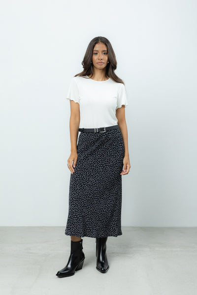 T-shirt Gaia White Petite