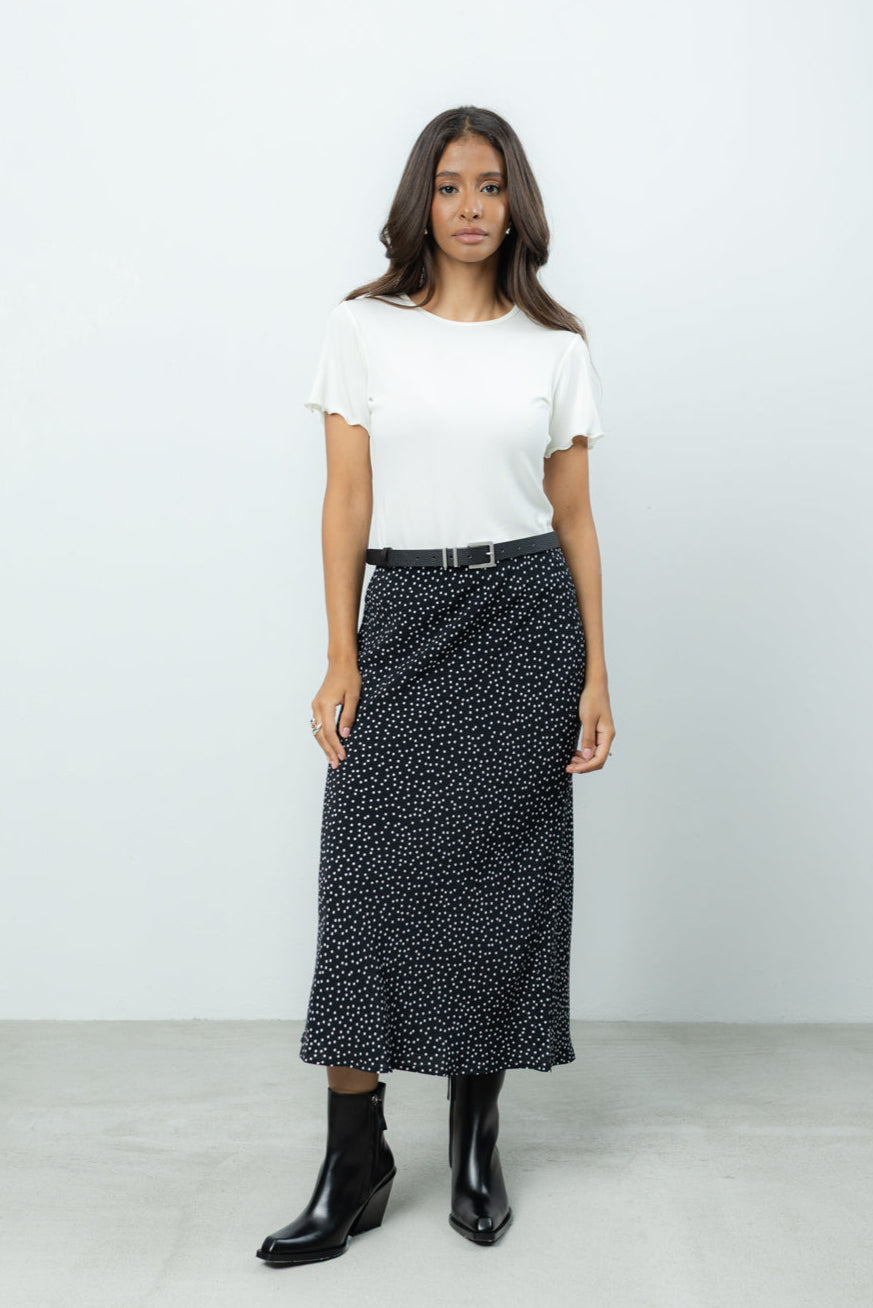 Spódnica Brina Black Dots Petite