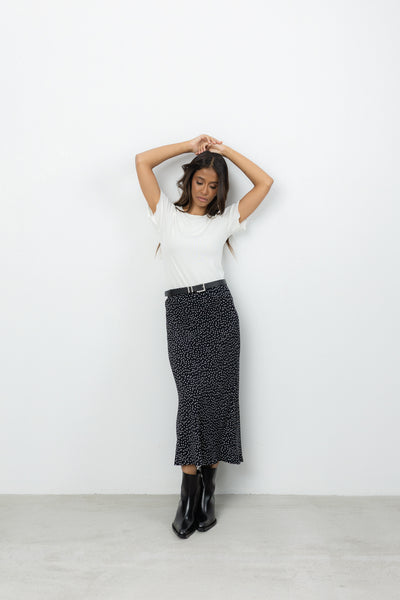 Spódnica Brina Black Dots Petite