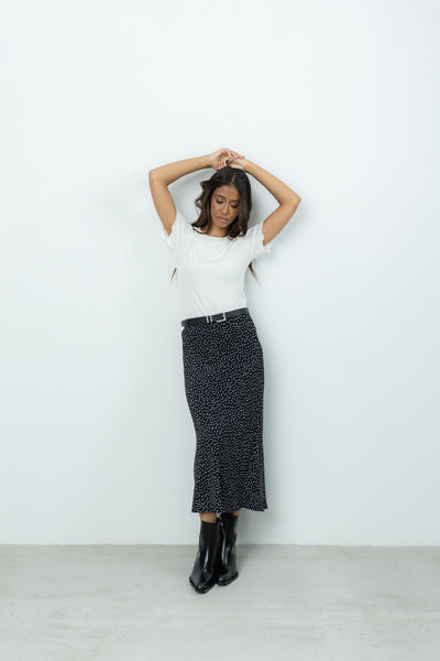 Spódnica Brina Black Dots Petite