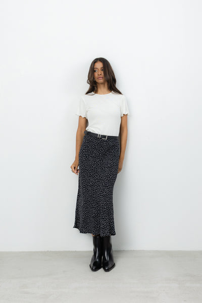 Spódnica Brina Black Dots Petite