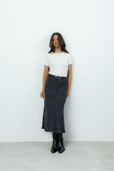 Spódnica Brina Black Dots Petite