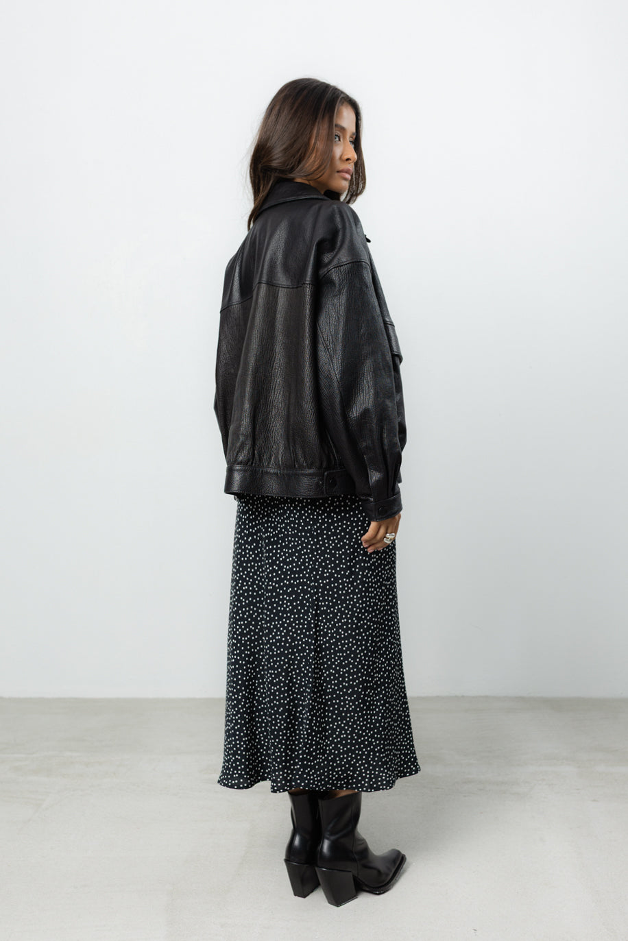 Spódnica Brina Black Dots Petite
