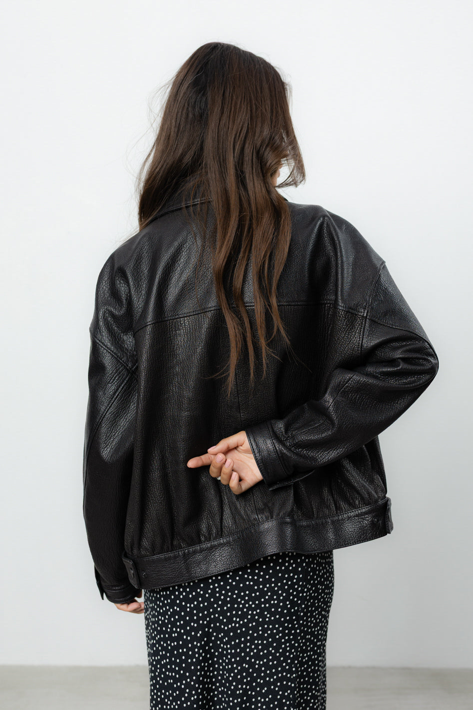 Kurtka Loara Leather Black Petite PREMIUM LIMITED