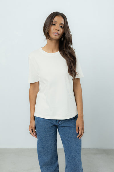 T-shirt Regro Vanilla Petite