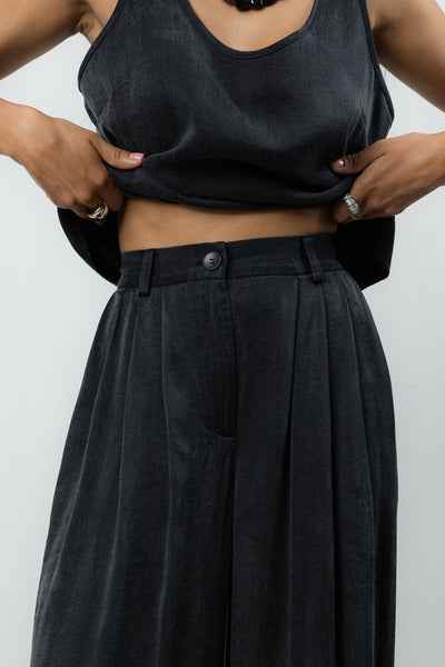 Spodnie Fabio Black Petite