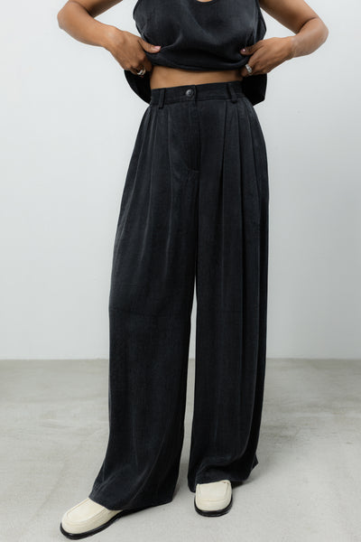 Spodnie Fabio Black Petite