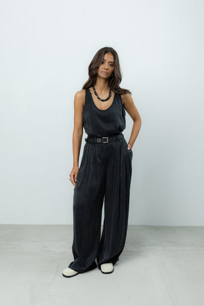 Top Belisa Black Petite
