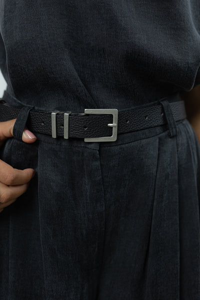 Pasek Ezra Black Silver