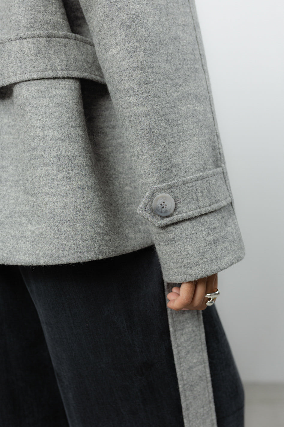 Płaszcz Marion Grey Wool Petite