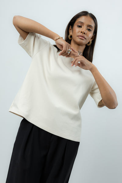 T-shirt Nolan Vanilla Petite