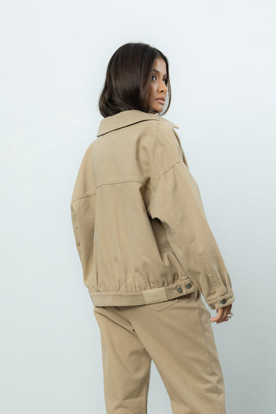 Kurtka Jean Beige Petite