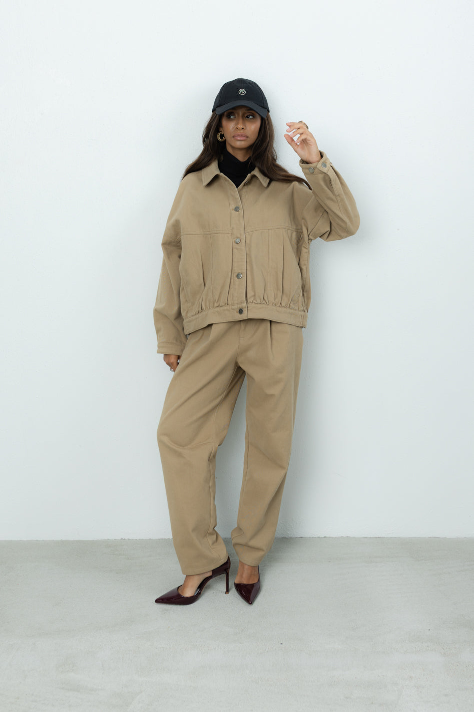 Kurtka Jean Beige Petite