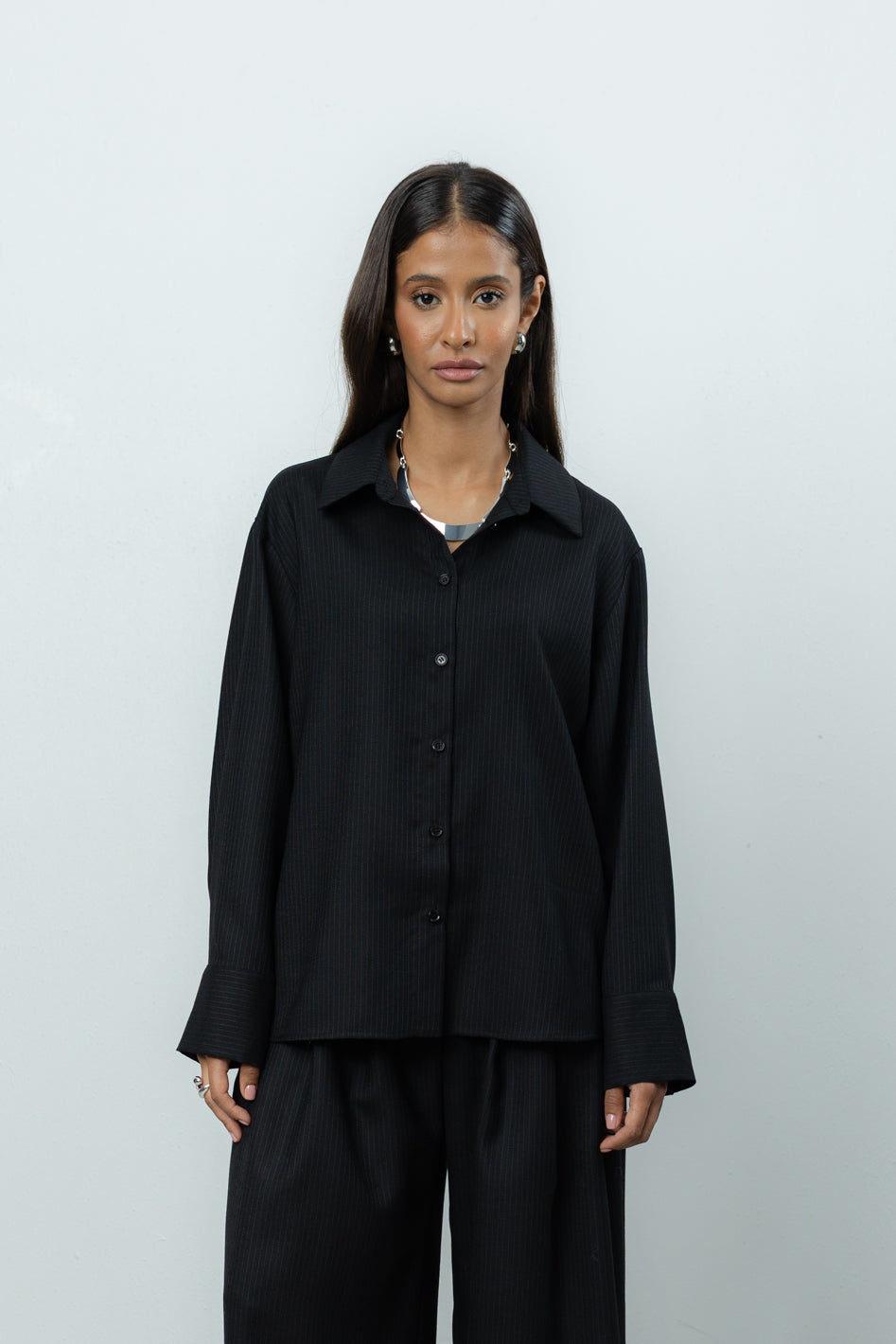 Koszula Palle Black Wool Petite