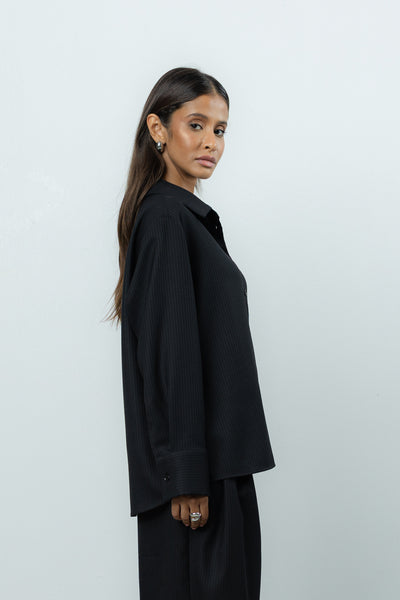 Koszula Palle Black Wool Petite