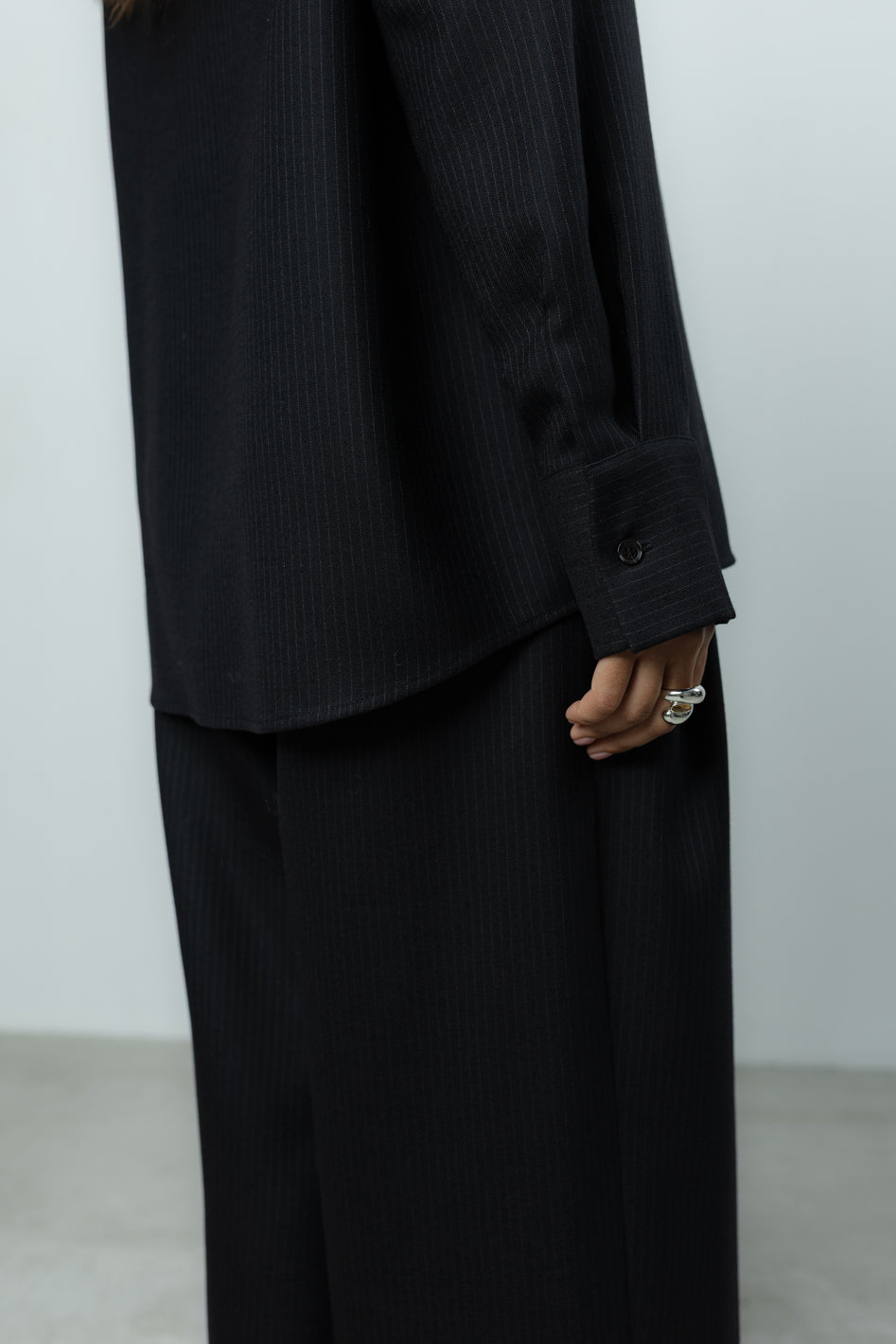 Koszula Palle Black Wool Petite