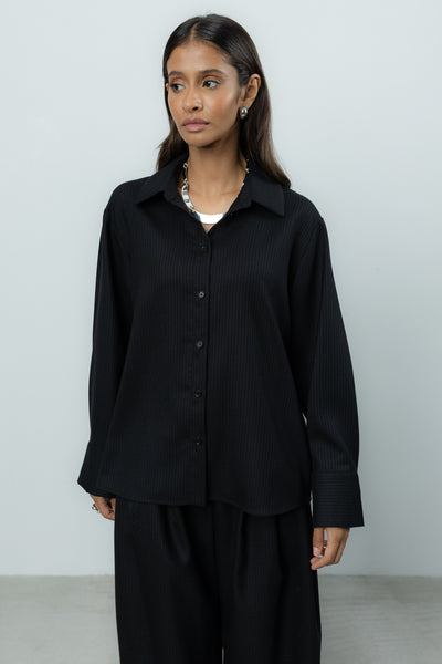 Koszula Palle Black Wool Petite