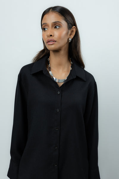 Koszula Palle Black Wool Petite