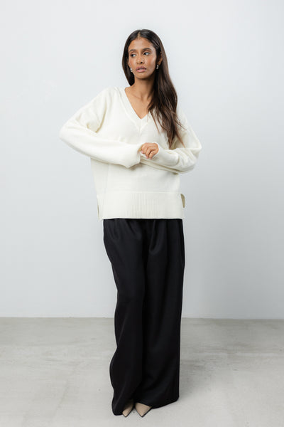 Sweter Vene Cream Petite