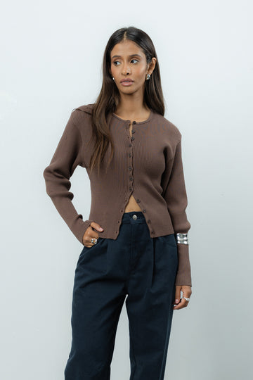 Spodnie Barrel Navy Petite