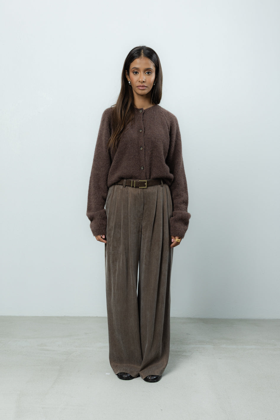 Kardigan Elara Brown Petite
