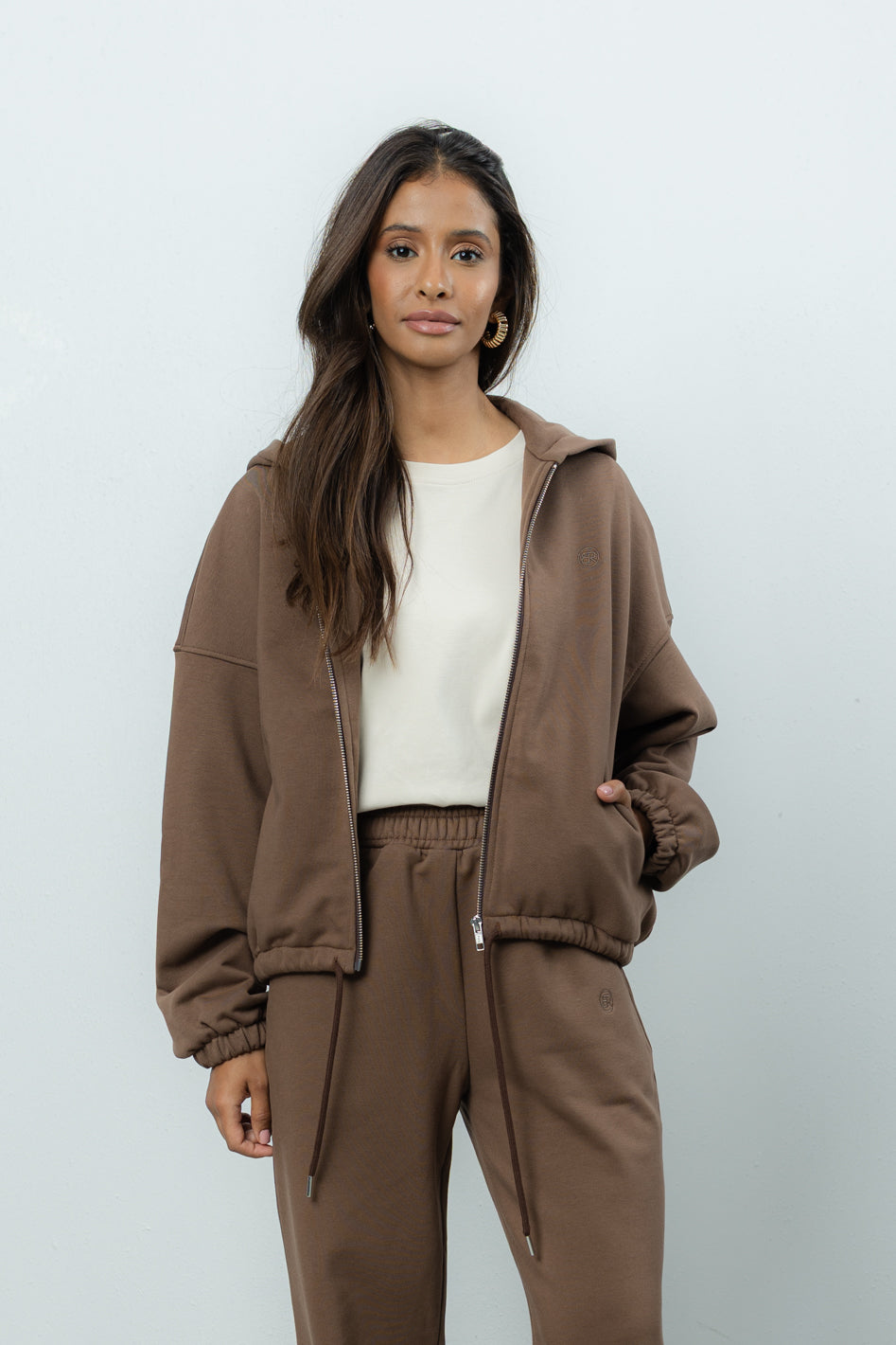 Bluza Bora Brown Petite