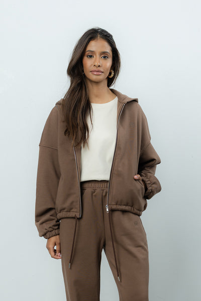 Bluza Bora Brown Petite