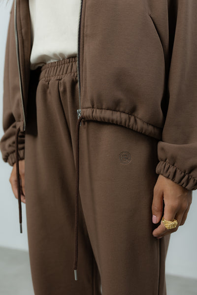Bluza Bora Brown Petite