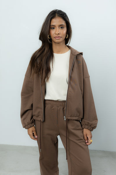 Bluza Bora Brown Petite