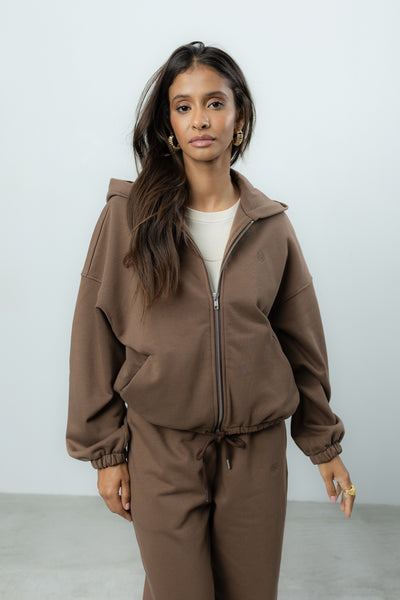 Bluza Bora Brown Petite