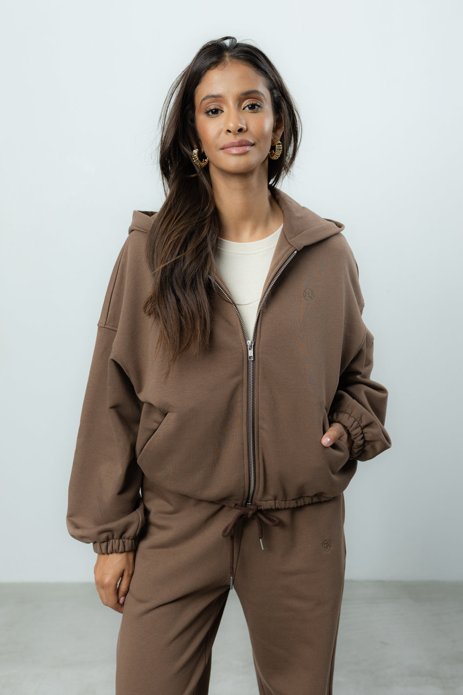 Bluza Bora Brown Petite