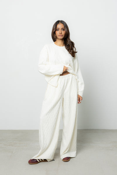 Spodnie Mirlo Ecru Petite