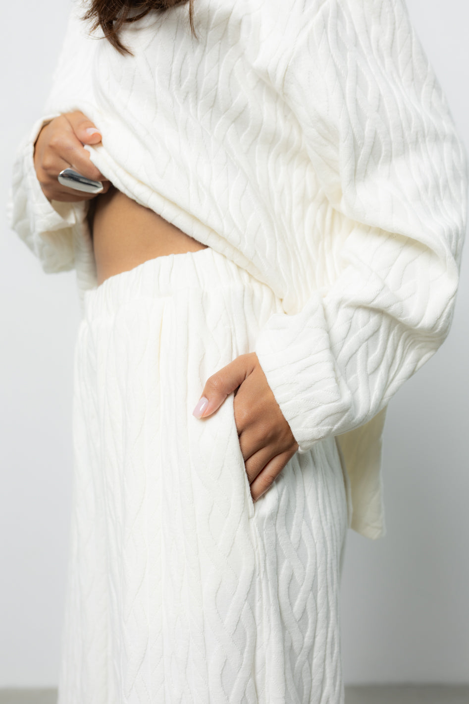 Longsleeve Ninel Ecru Petite