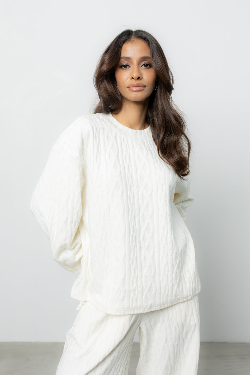 Longsleeve Ninel Ecru Petite