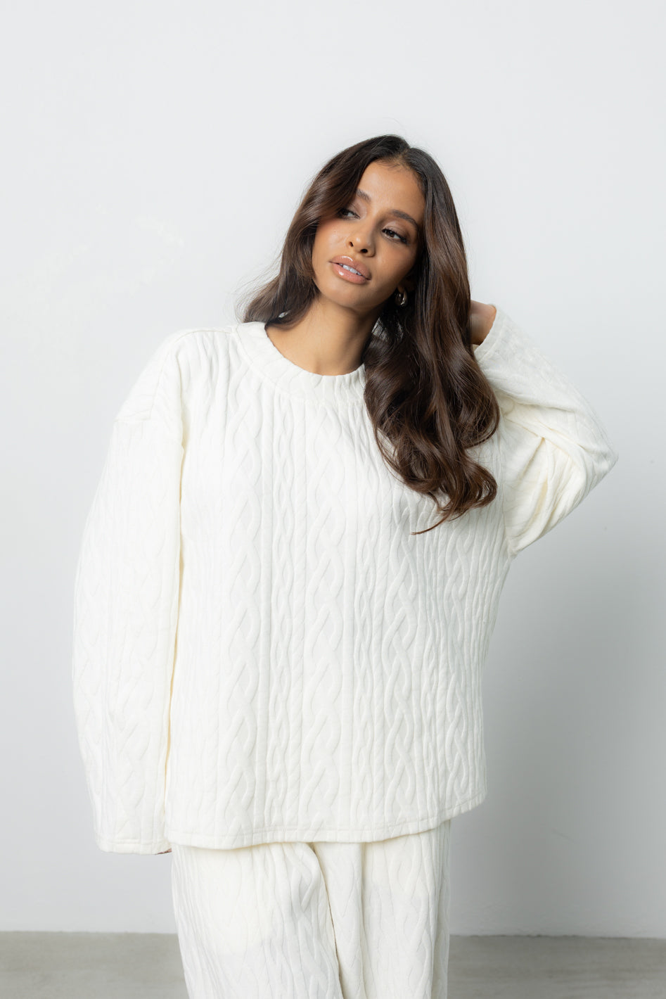 Longsleeve Ninel Ecru Petite