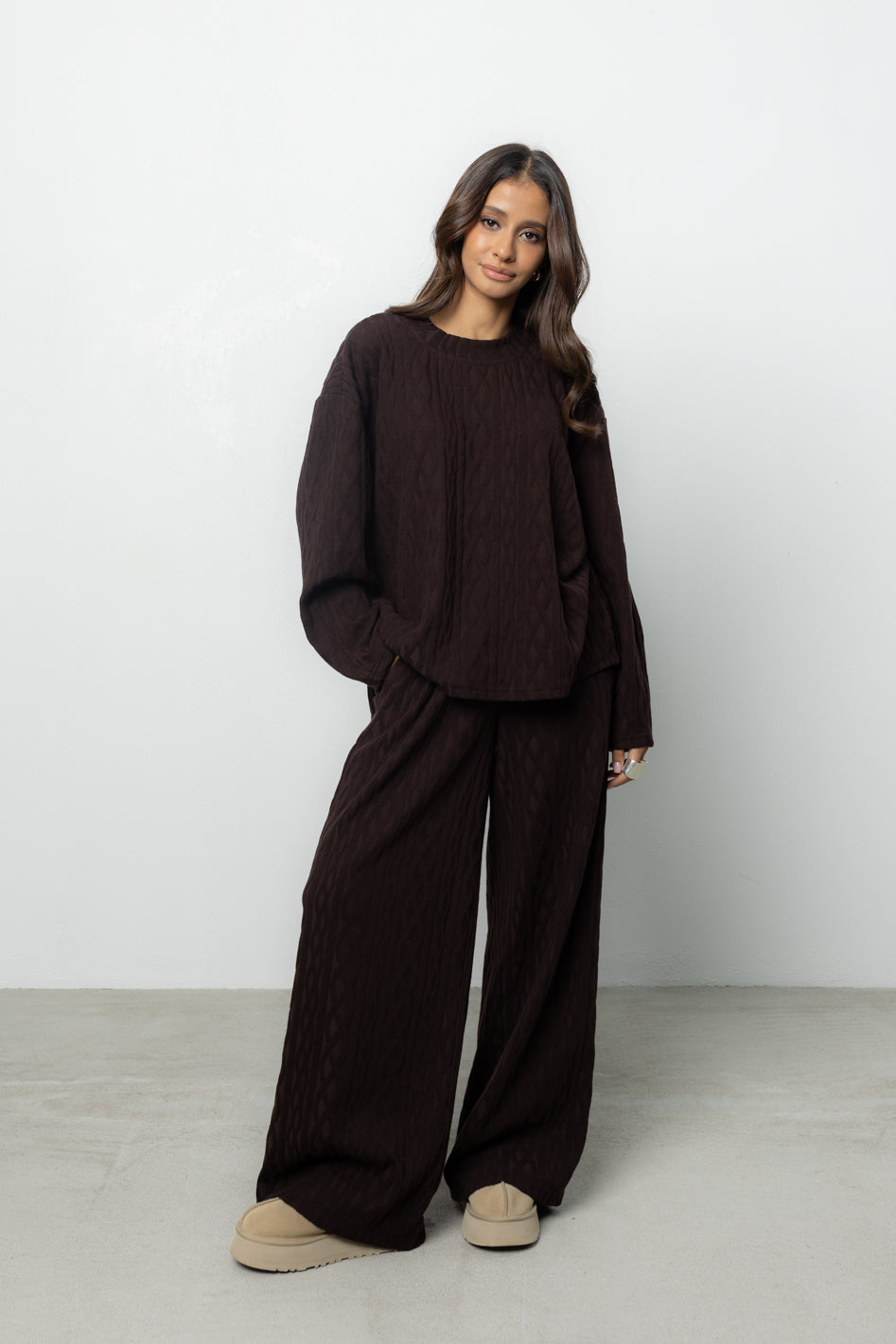 Spodnie Mirlo Brown Petite